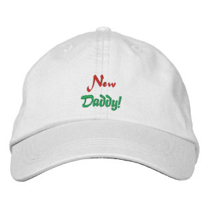 New, pappa! - Broiderad Hay Broderad Keps