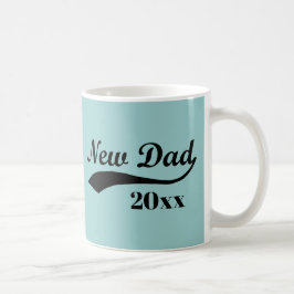 New Pappa Mugg, Anpassningsbar Text Kaffemugg