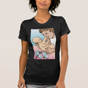 New pappa och Baby T-shirt