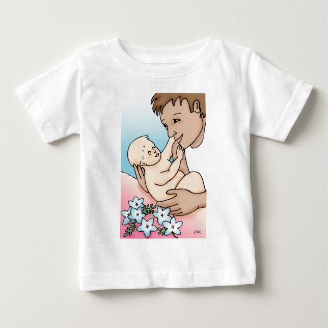 New pappa och Baby Tröja (Framsida)