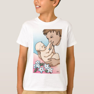 New pappa och Baby Tröja
