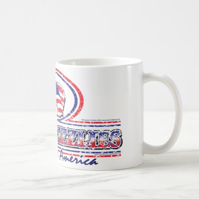 NEW-Patriotic-Grizzly Kaffemugg (Höger)