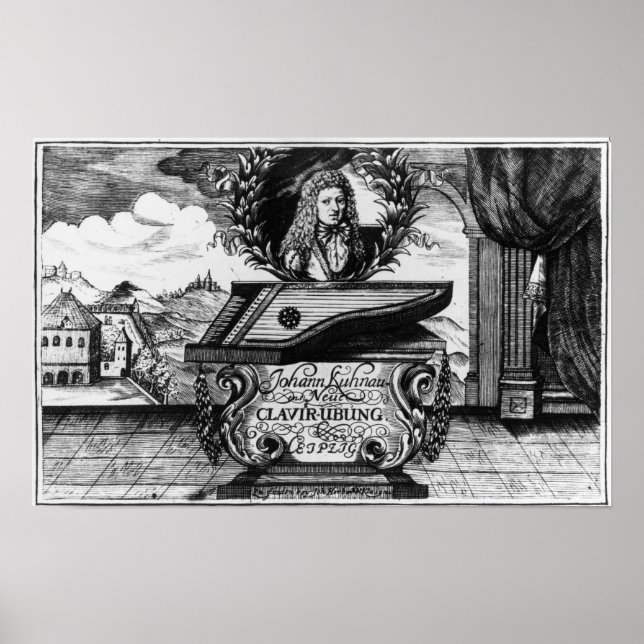 New Piano Practice, 1689 Poster (Framsidan)