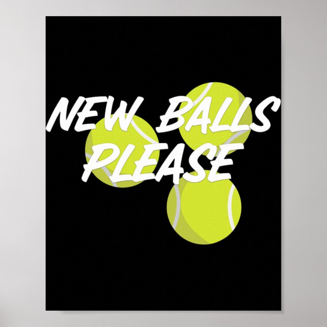 New Please Funny Tennis  Poster (Framsidan)