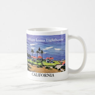 New Point Loma Lighthouse, Kalifornien Mugg