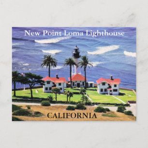 New Point Loma Lighthouse, Kaliforniens vykort
