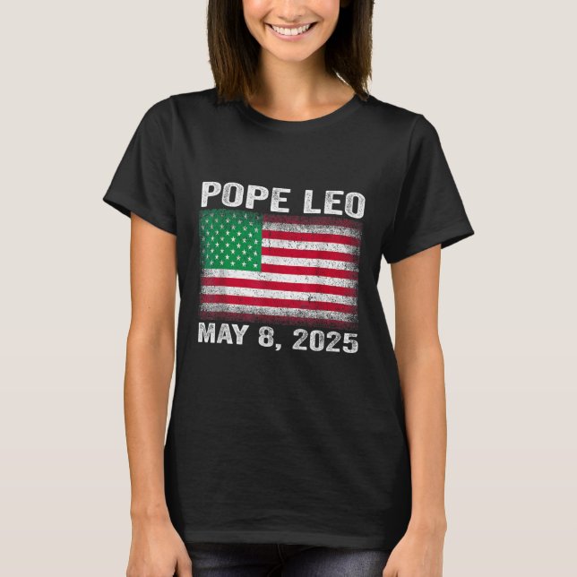 New Pope Leo T Shirt (Framsida)
