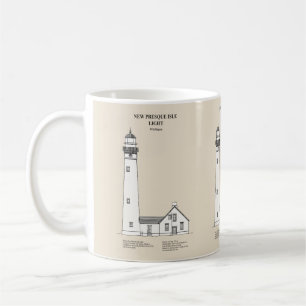 New Presque Isle Lighthouse - Michigan - SBD Kaffemugg