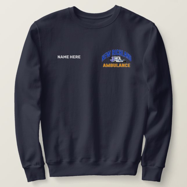 New Richland EMS Sweatshirt (Design framsida)