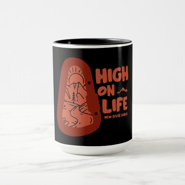 New River Gorge Alpinism USA Mugg (Center)