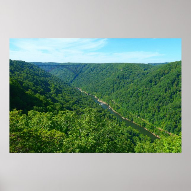 New River Gorge Bridge I Poster (Framsidan)