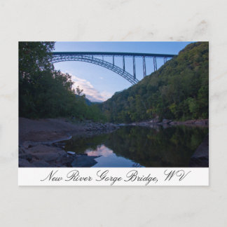 New River Gorge Bridge i WV Vykort