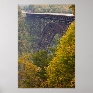 New River Gorge Bridge, New River Gorge Poster
