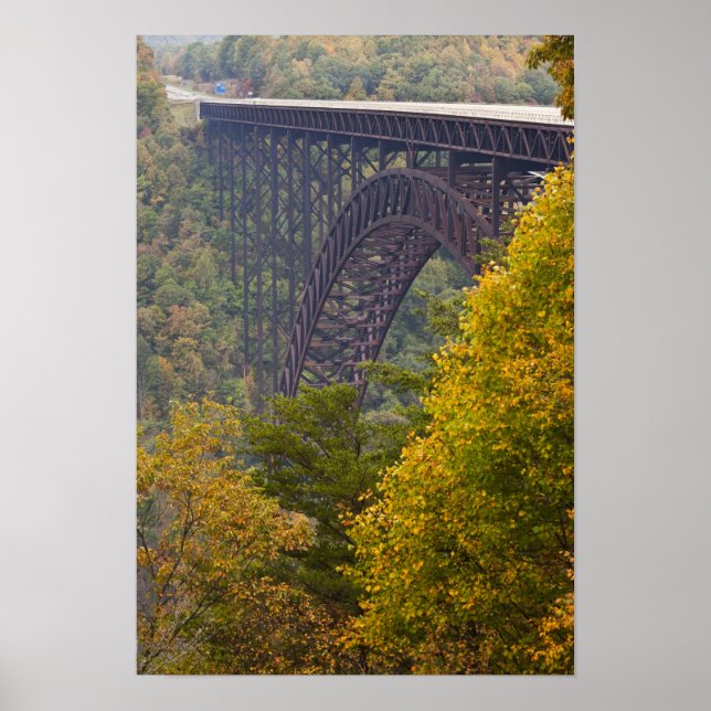 New River Gorge Bridge, New River Gorge Poster (Framsidan)