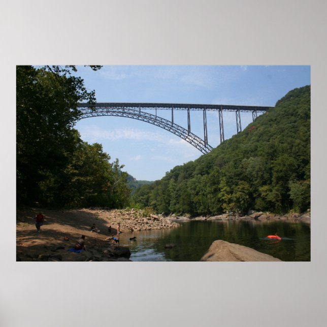 New River Gorge Bridge WVA Poster (Framsidan)
