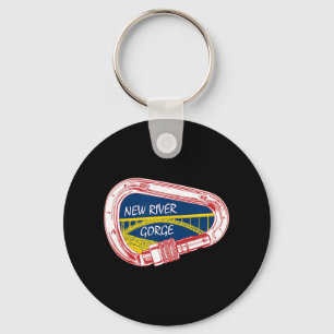 New River Gorge Climate Carabiner Nyckelring