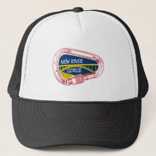 New River Gorge Climate Carabiner Truckerkeps