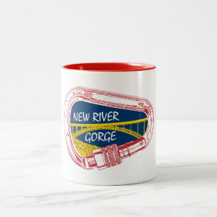 New River Gorge Climate Carabiner Två-Tonad Mugg