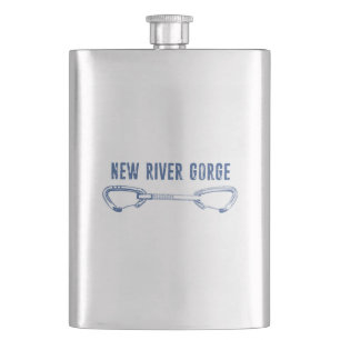 New River Gorge-klätterkvickdraw Fickplunta