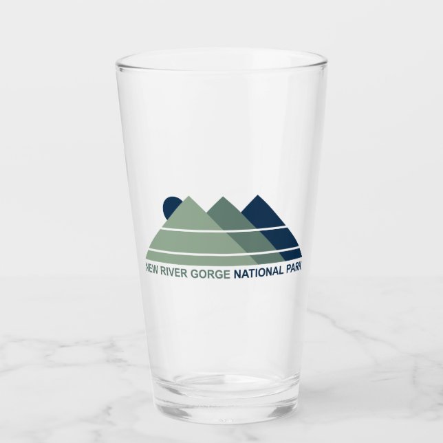 New River Gorge National Park Mountain Sol Glaskopp (Framsida)
