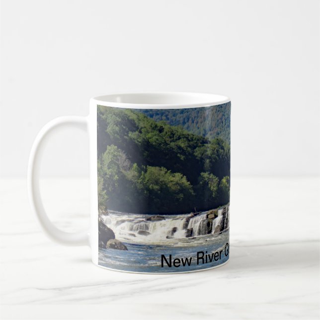 New River Gorge National Park mug Kaffemugg (Vänster)