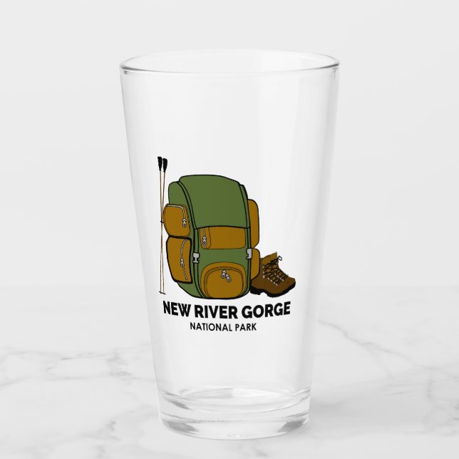 New River Gorge National Park-ryggsäck Glaskopp (Framsida)