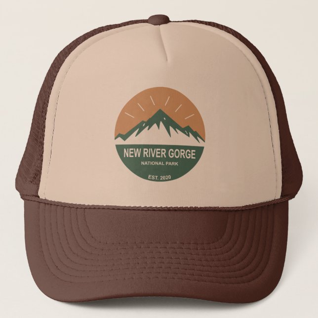New River Gorge nationalpark Keps (Framsida)