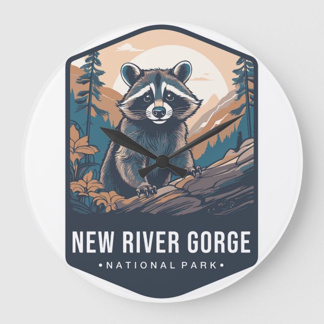 NEW RIVER GORGE NATIONALPARK KLIMAT 2025 STOR KLOCKA (Framsida)