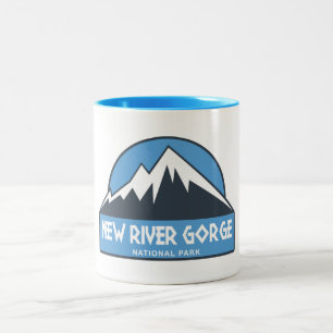 New River Gorge nationalpark Två-Tonad Mugg