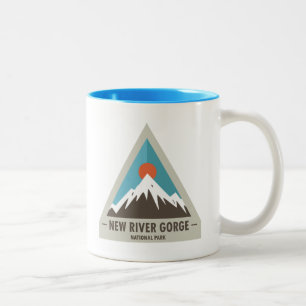 New River Gorge nationalpark Två-Tonad Mugg
