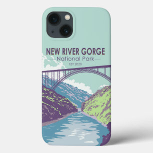 New River Gorge nationalpark Väster Virginia Brid