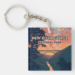 New River Gorge nationalpark Väster Virginia Bridg