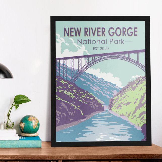 New River Gorge nationalpark Väster Virginia Bridg Poster (Skapare uppladdad)
