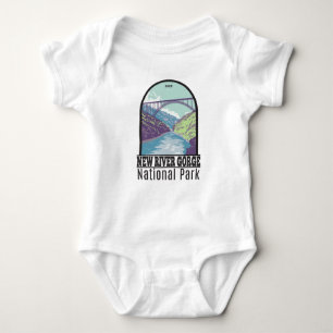 New River Gorge nationalpark Väster Virginia Bridg T Shirt