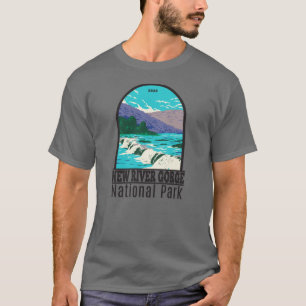 New River Gorge nationalpark Väster Virginia T Shirt