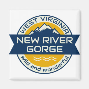 New River Gorge Väster Virginia Magnet