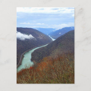New River Gorge, Väster Virginia Vykort