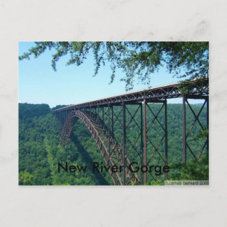 New River Gorge Vykort