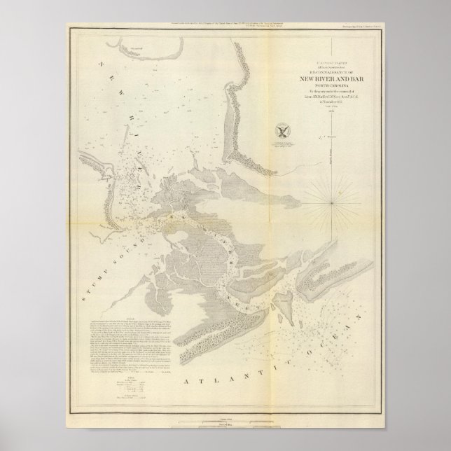 New River & Pub, NC Poster (Framsidan)