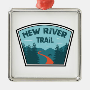 New River Trail Julgransprydnad Metall