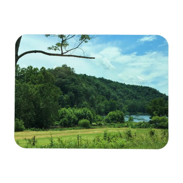 New River, Virginia Magnet (Horisontell)