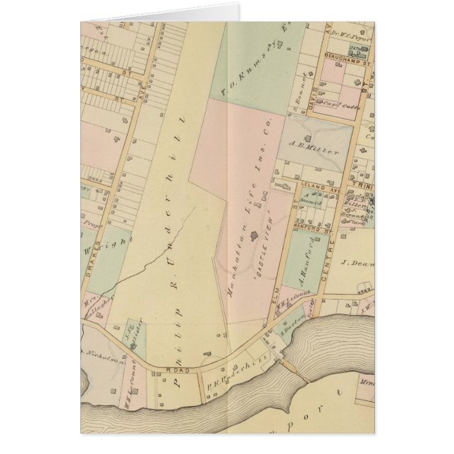 New Rochelle, New York Hälsningskort (Framsidan)