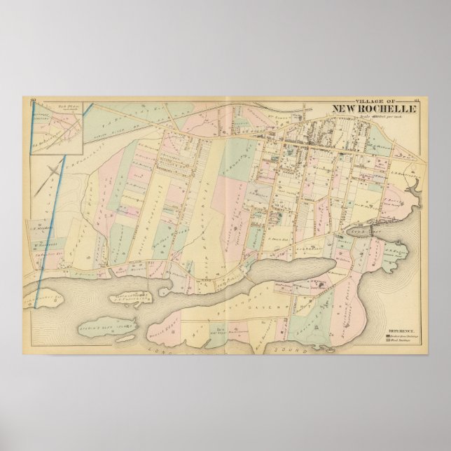 New Rochelle, New York Poster (Framsidan)