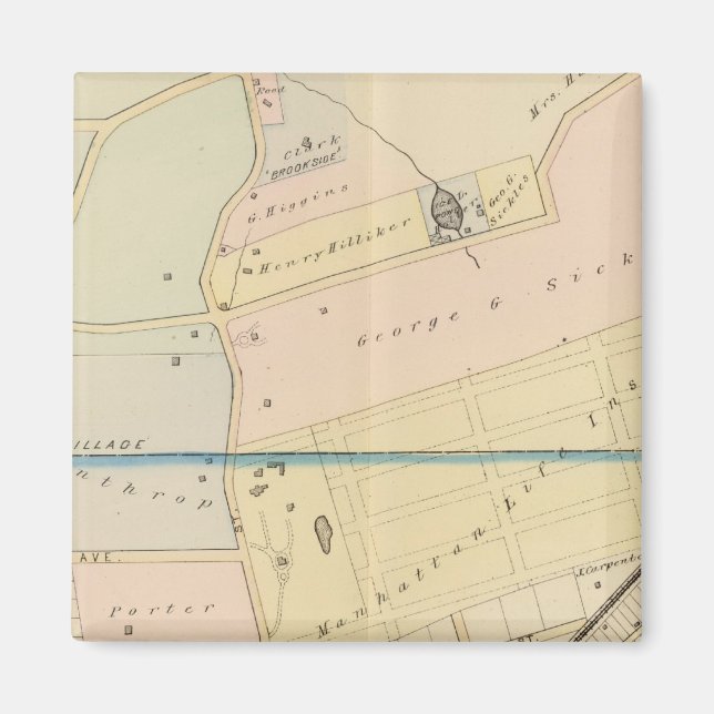 New Rochelle, NY 2 Magnet (Framsidan)