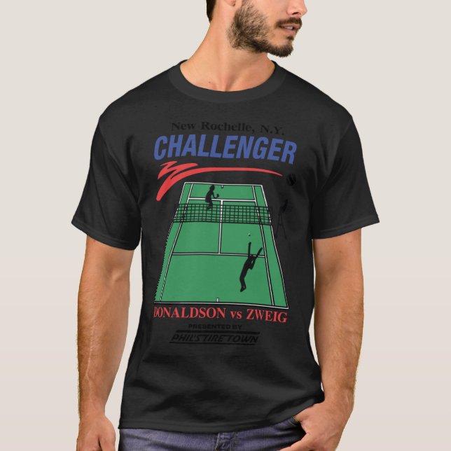 New Rochelle Ny Challenger Donaldson Vs Zweig T Shirt (Framsida)