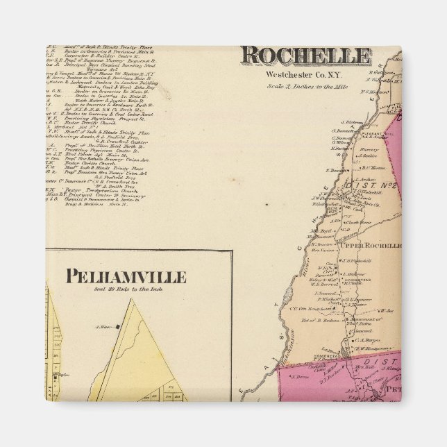 New Rochelle, Town Pelhamville Magnet (Framsidan)