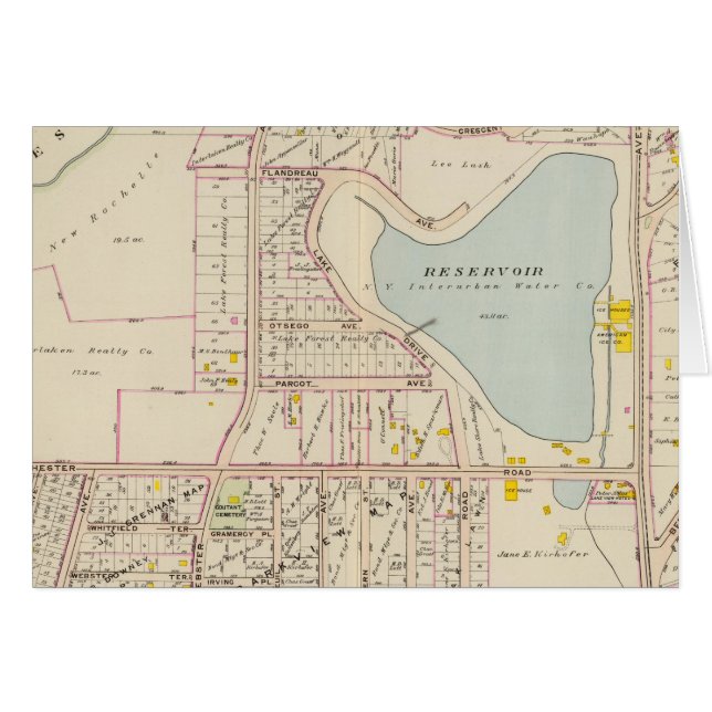 New Rochelle ward 3, New York 2 Hälsningskort (Framsidan Horizontal)