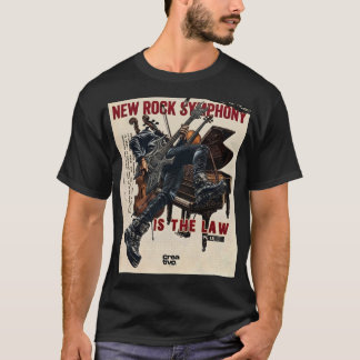 New Rock Symphony Vintage Rock Gitarr - NRS 2 T Shirt
