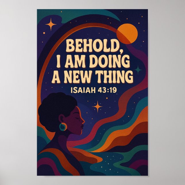 New Sak - Isaiah 43:19 Poster (Framsidan)