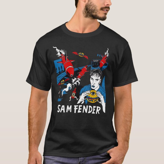 New Sam Fender - HYPERSONIC Apparel For Fans Class T Shirt (Framsida)